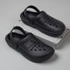 Fashion Summer New Fashion Outer Wear Garden Shoes Men's Sandals Breathable Driving Beach Casual Shoes Couples Thick Bottom EVA Slippers