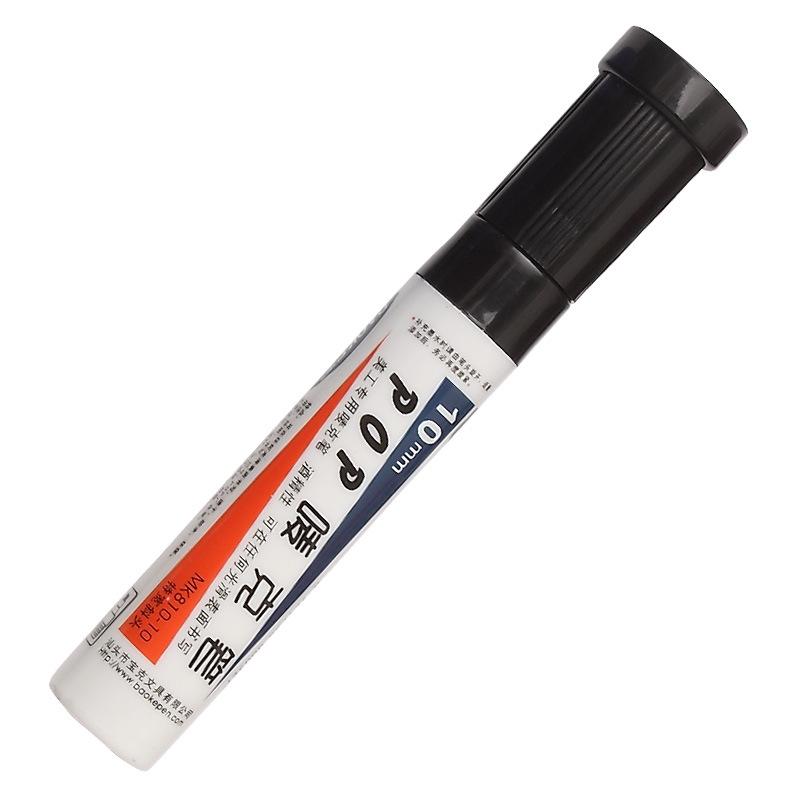 

Boke 10mm Refillable Alcohol-Based Poster Marker Pen чёрный