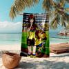 1pc Football Player Mascot Cartoon Quick Dry Microfiber Bath Towel for Swimming Surfing Camping Unisex Holiday. SJT7201166
