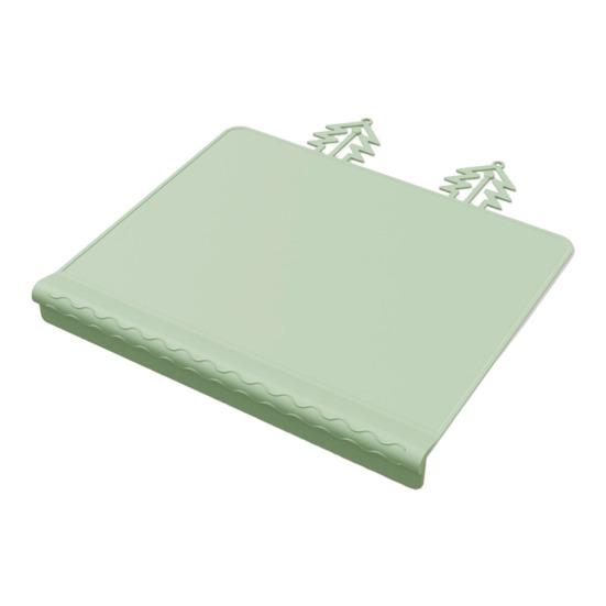 

Силіконова підставка під тарілку для малюків, м яка, нековзна, з захистом краю столу для прорізування зубів, захисний килимок для столу для годування та ігор немовлят зелений