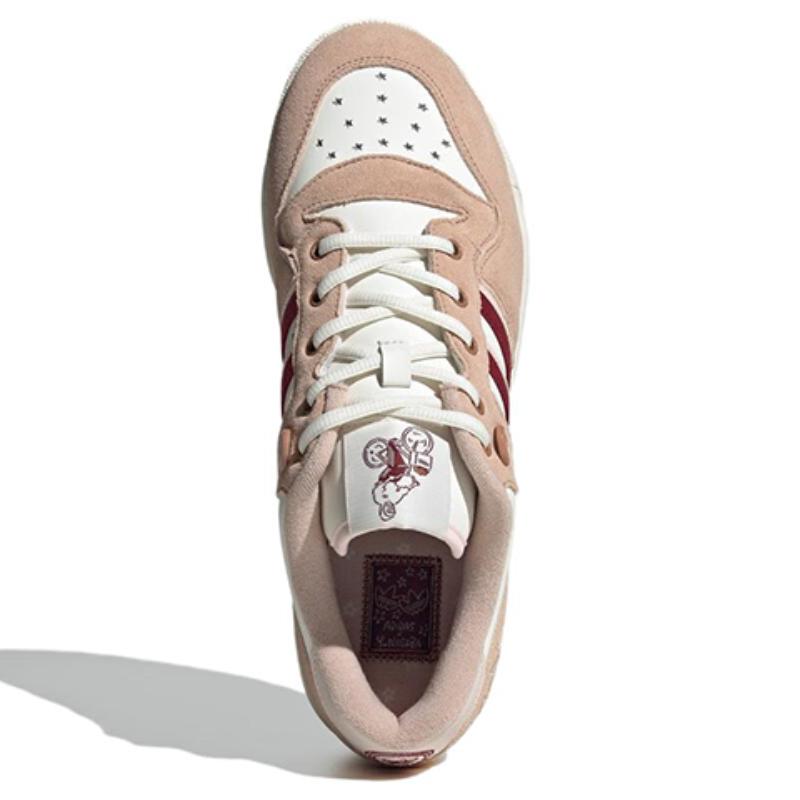 Adidas X Yu Nagaba Rivalry Low Shoes 'Brown White Burgundy' Sneakers IG3851