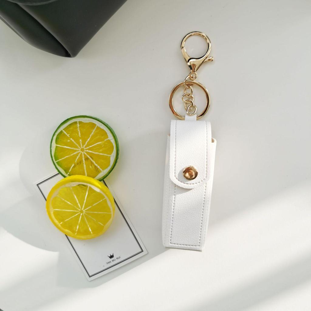 Korean Creative Lipstick Keychain Pendant - Gift or Carry-on for Bags and Cars