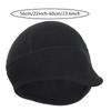 Winter Outdoor Warm Beanie Rocker Fleece Ear Protection Cap Windproof Coldproof Headwrap Hat Lined Hat Bicycle Riding Hat
