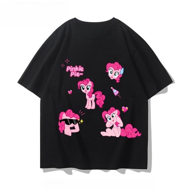 2026 summer new Little Pony animated series Briq Yunbao related products shortsleeved Tshirt for both Unisex and Women