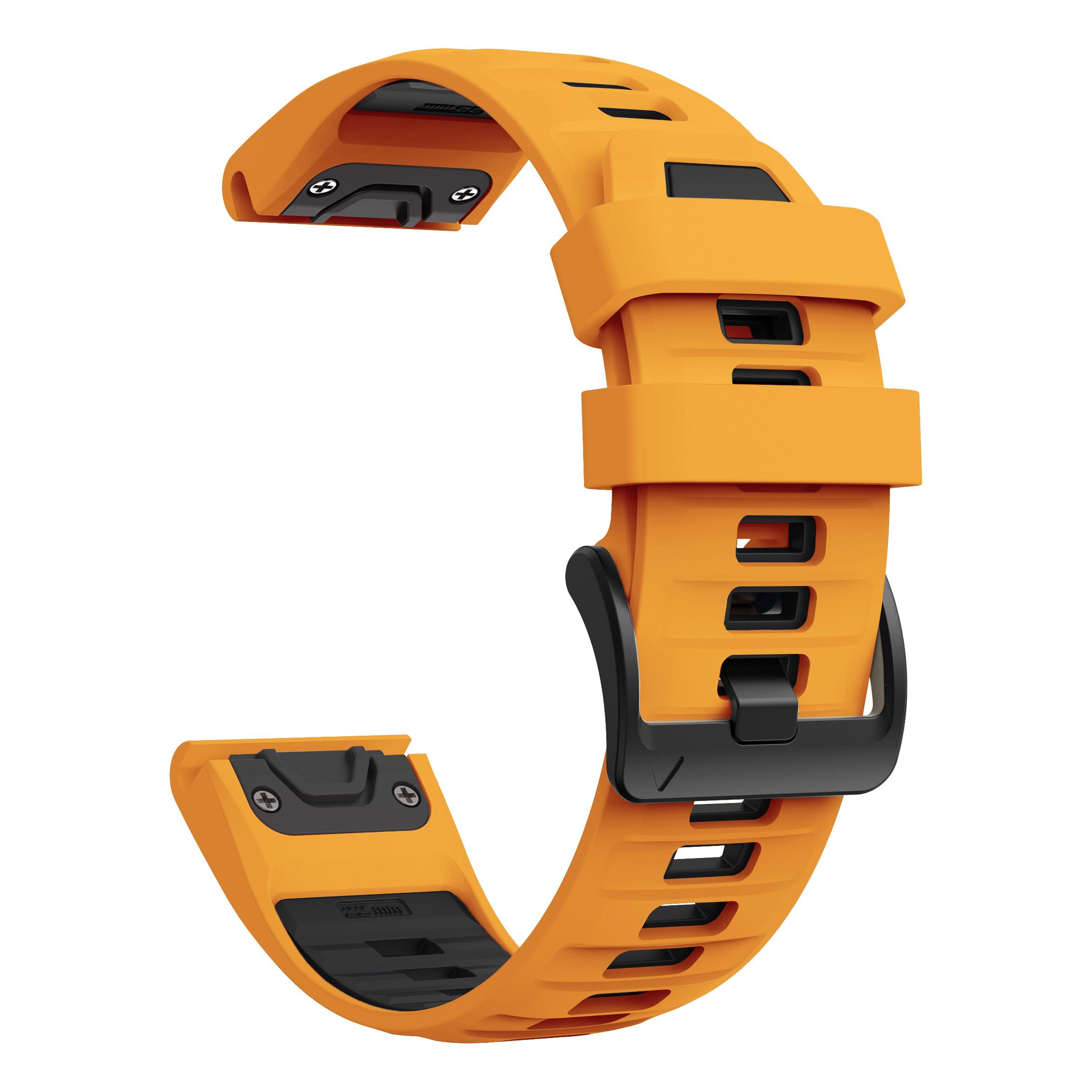 

22mm 26mm Silicone QuickFit Band For Garmin Fenix7 7X 8 E 6 6X 5 5X/Epix Gen2/Instinct/Forerunner 970 Smart Sport Strap Bracelet QuickFit 22mm