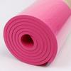 Eco-friendly Solid Color Rectangular TPE Thickened 8mm Lightweight 1190g Yoga Mat 183cm for Yoga Studios