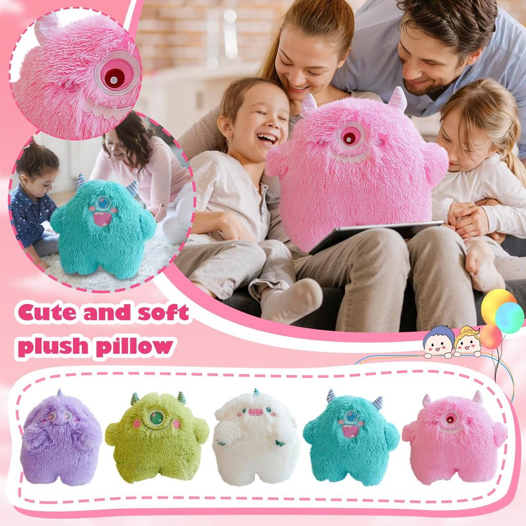 CartoonMonster Plush Toy Doll Big EyeMonster Doll Doll Children's Toy Gift Stall Pillow