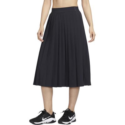 Dri Fit 24.7 PerfectStretch Lässiger Langer Rock Damen Schwarz/Dunkelrauchgrau HQ8154-010
