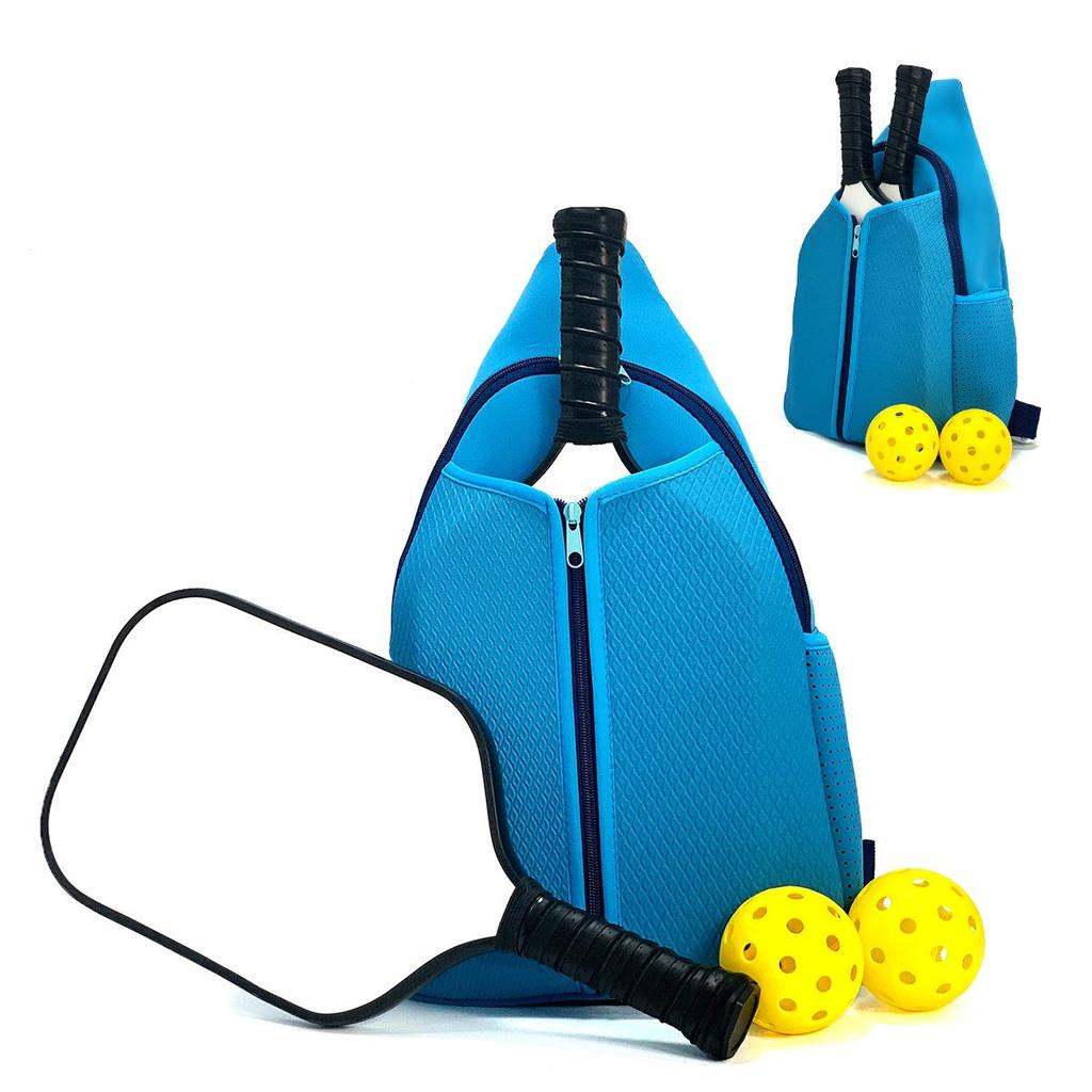 2025 Portable Sports Bag for Badminton, Tennis & Pickleball - Fits 2 Rackets, Handheld, Large-Capacity, Down Cotton
