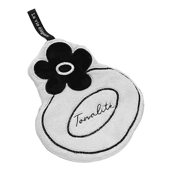 Absorbent Hand Towel Thickened Hand Dry Towel with Loop Hanging Hand Drying Puff Kids Dry Towel for Kitchen Bathroom