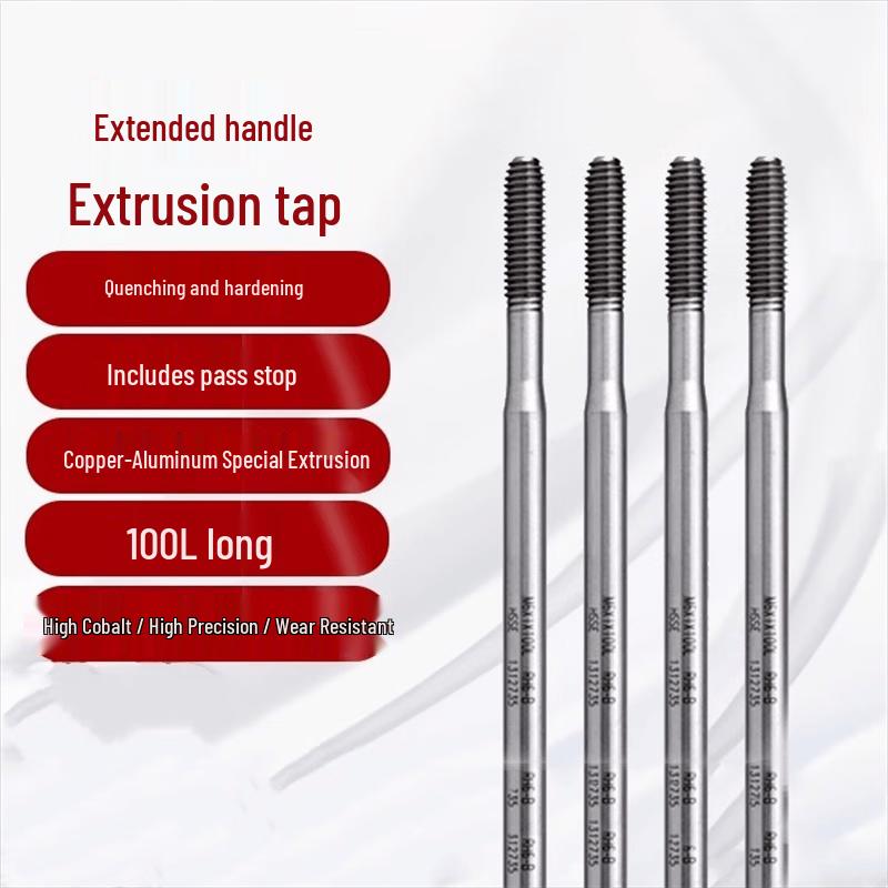 Cobalt Extended Extrusion Tap for Stainless Steel