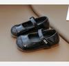 2025 Spring/Autumn Sequin Princess Shoes with Pearl Buckle for Girls
