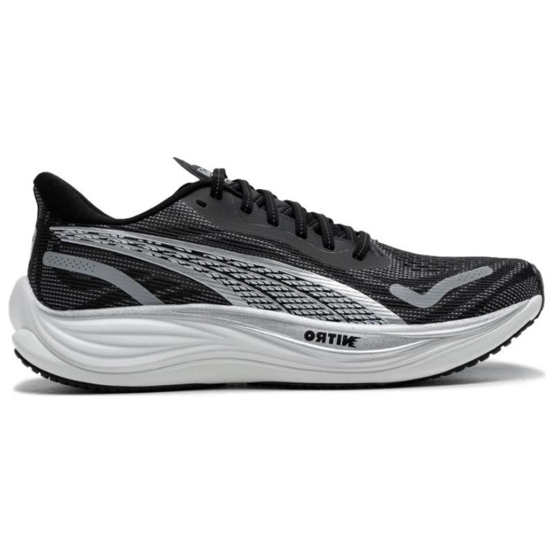 Puma Velocity Nitro 3 Black White Unisex Sneakers 377748-01