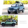 1/32 Land Rover Defender with Tools Alloy Diecasts & Toy Vehicles Toy Car Model Sound and Light Collection Kids Toy Gift