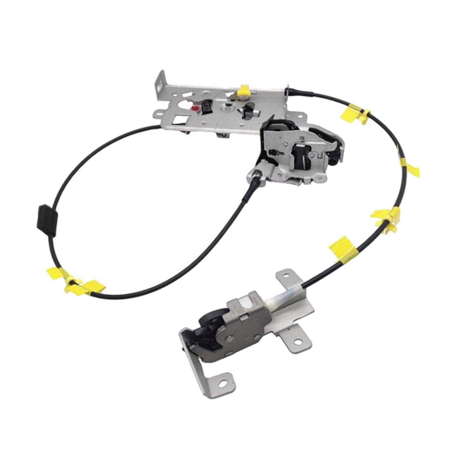 Auto Rear Side Door Lock Latch & Cable for Ford F-150 Extended Cab 2004-2008, Left