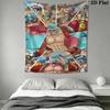 One Piece Adventure Begins Tapestry Background Cloth Wallmounted Background Wall Hanging Cloth Background Cloth Homestay Soft Decoration Tapestry