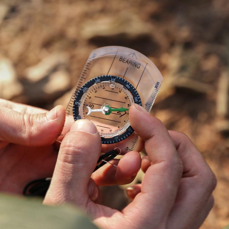 Outdoor Equipment Professional Multi-purpose Compass Map Scale Compass