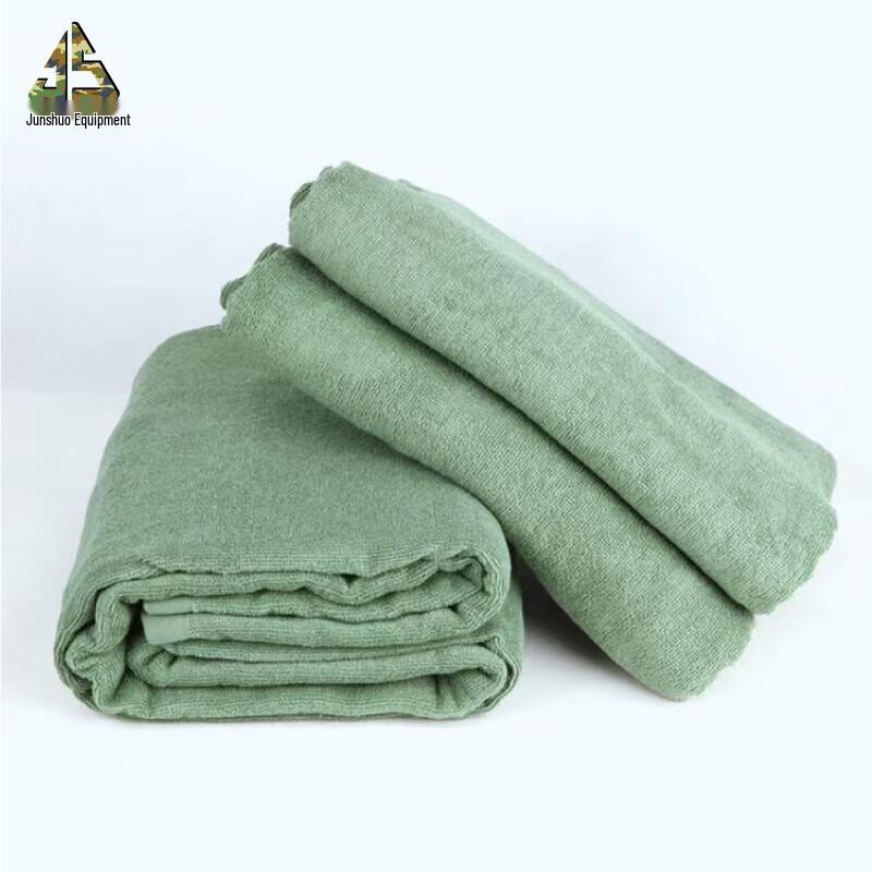 Junshuo Army Green Towel Quilt