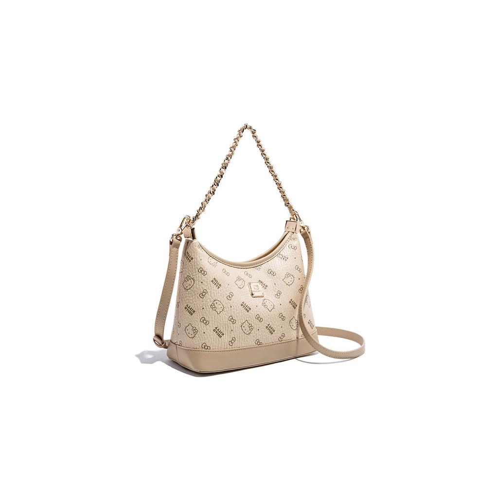 New Sanrio Hello Kitty PU Portable Crossbody Bag, Shoulder Bag Women's Pink/Brown/Milk Tea SHHF41588