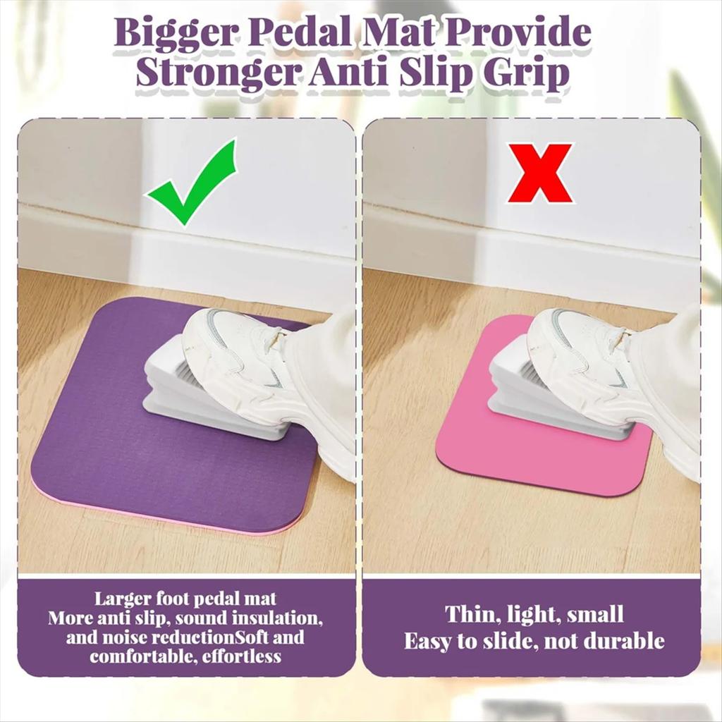 Damping Pad Noise Reduction Pad Essential Accessory Slip Resistant Foot Pedal Cushion Sewing Machine Pedal Mat