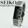 [USED] Rare Battery 2838 SEIKO WIRED BEAMS Digital Watch