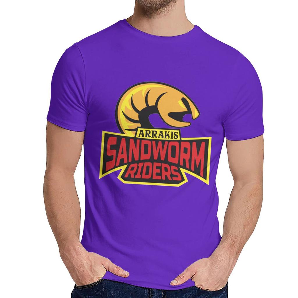 Movie Arrakis Sandworm Riders T Shirt Quality Cotton Harajuku Man S O Neck Streetwear La