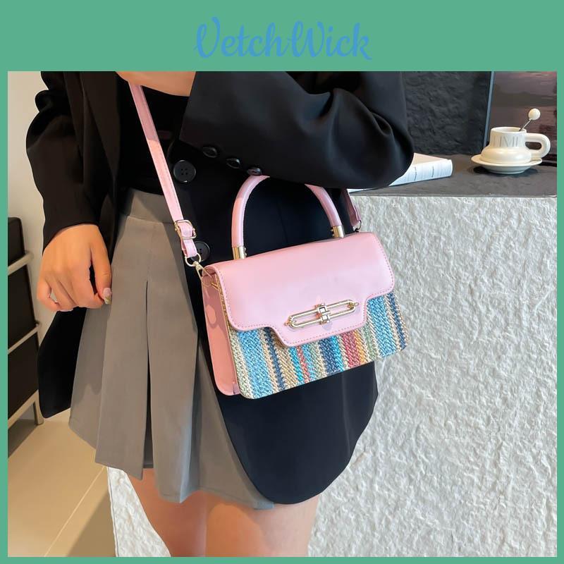 Urban Style Pu Small Handheld Bag With Inner Phone Pocket For Women