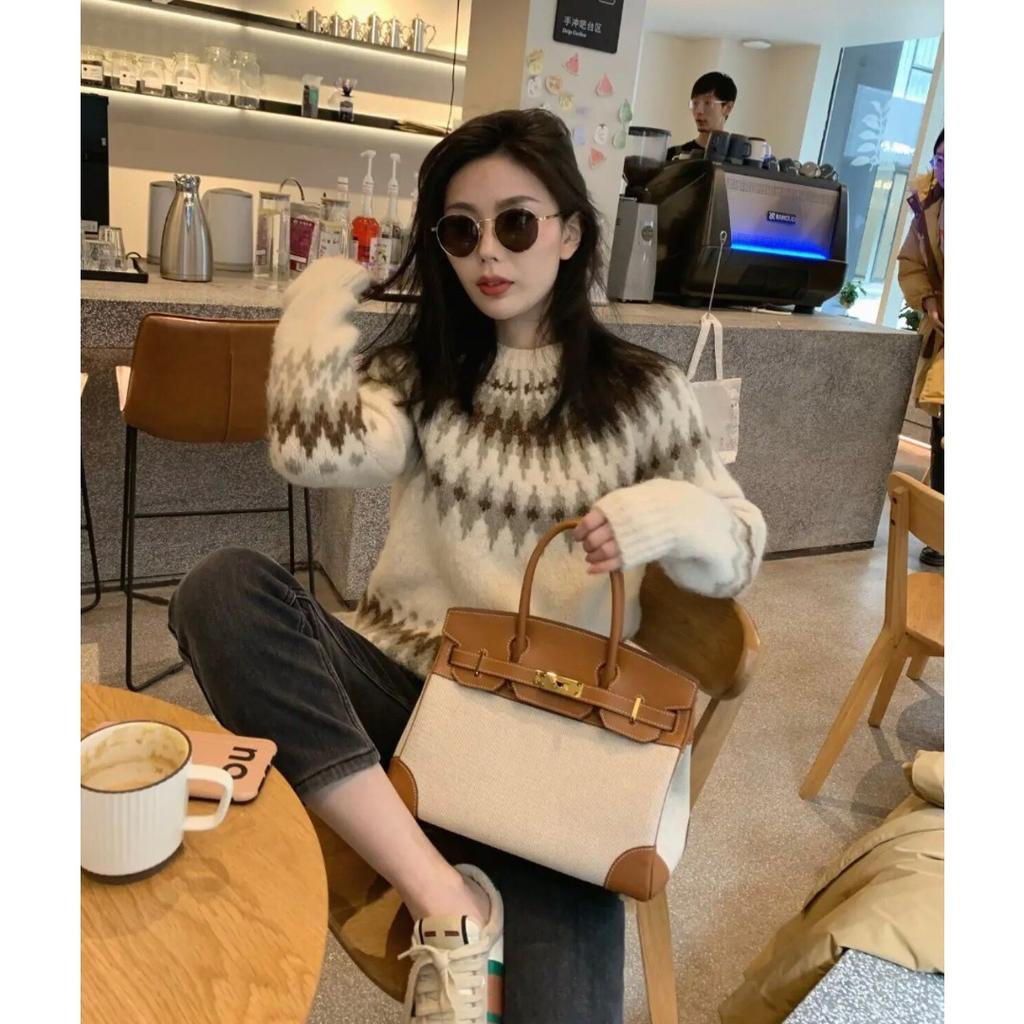 Nuova borsa a tracolla da donna in tela platino, borsa a tracolla casual con patchwork a contrasto, grande capacità, in pelle, portatile, a spalla, borsa Kelli