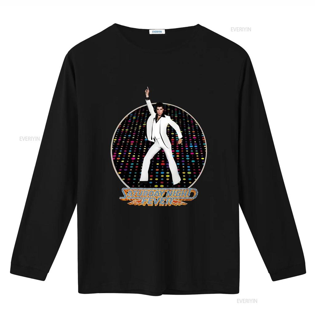 SATURDAY NIGHT FEVER Vintage Movie Poster T Shirt Vintage Washed Comfortable Graphic Streetwear Unisex Homme Soft Breathable