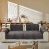 Retro High-End Sofa Cushion  New Autumn And Winter Milk Fleece Seat Cushion Fixed Non-Slip Sofa Cover Cover Cloth