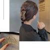 New Metal Claw Clip for Women Gold Geometric Hair Claw Large Size Headband Hairpin Claw Clip Hair Crab Hair Accessories