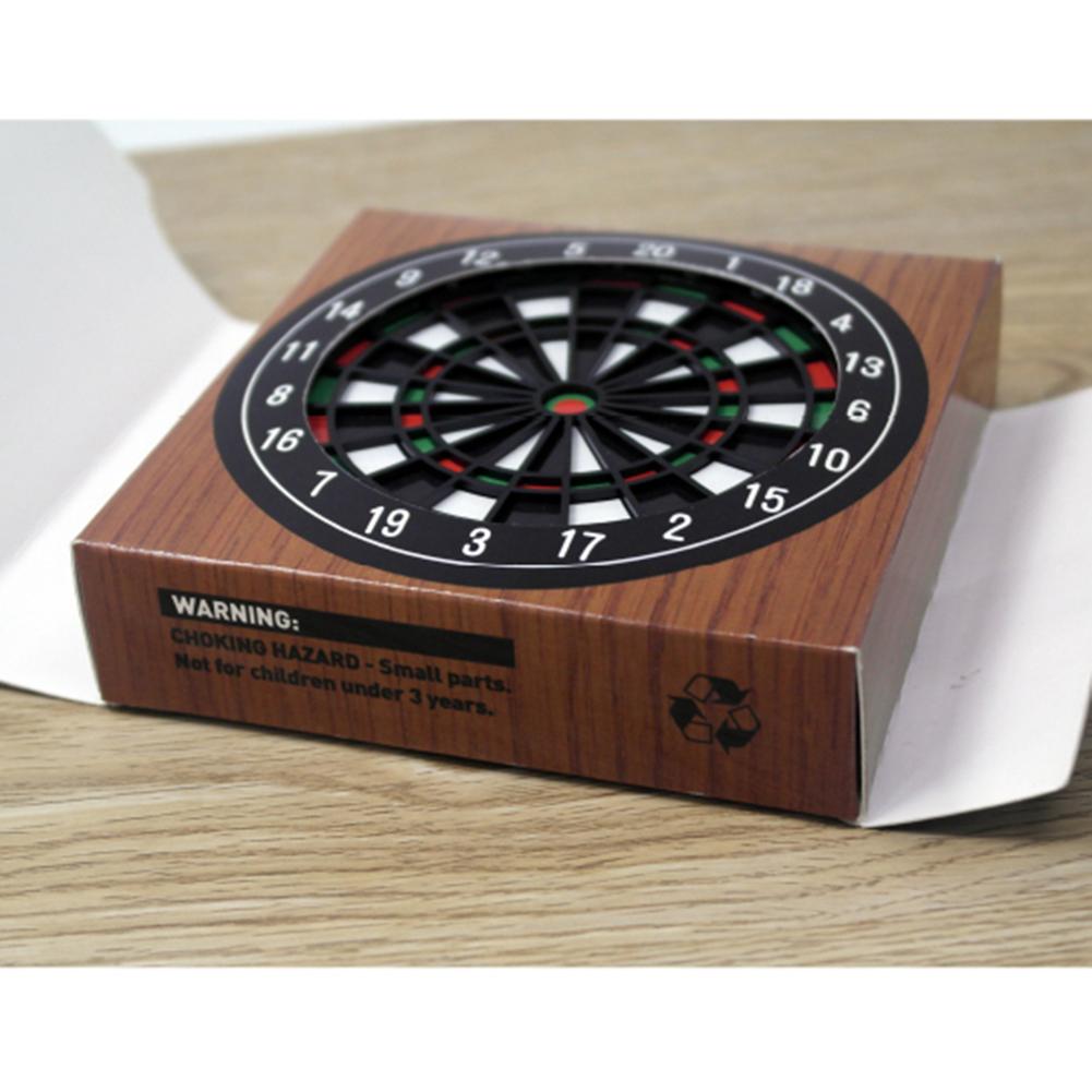 4/8Pcs Mini Dart Board Cup Coa Dart Board Styled Coaster Kitchen Utensils Table Mats Heat-Resistant Mug Cup Coasters 4pcs/set