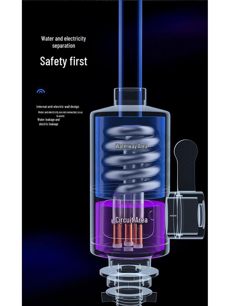 Instant Electric Smart Water Heater Faucet: 3-Second Hot Water for Kitchen