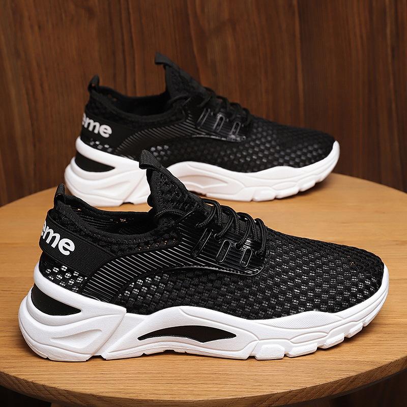 

Men s shoes summer 2025 new mesh sneakers breathable mesh shoes men s trend versatile men s casual sneakers 44
