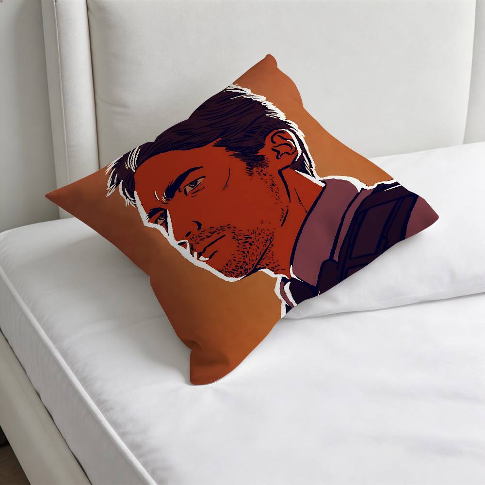 HHalf Life Barney Calhoun Fashion Square Pillow Case Durable Throw Pillow Cover for Sofa Couch Chair