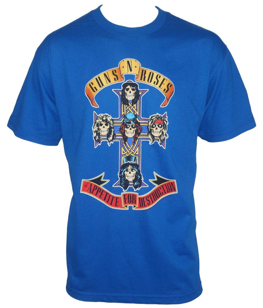 GUNS N' ROSES Cd Cvr Appetite for Destruction ROYAL CROSS Official SHIRT 2XL New