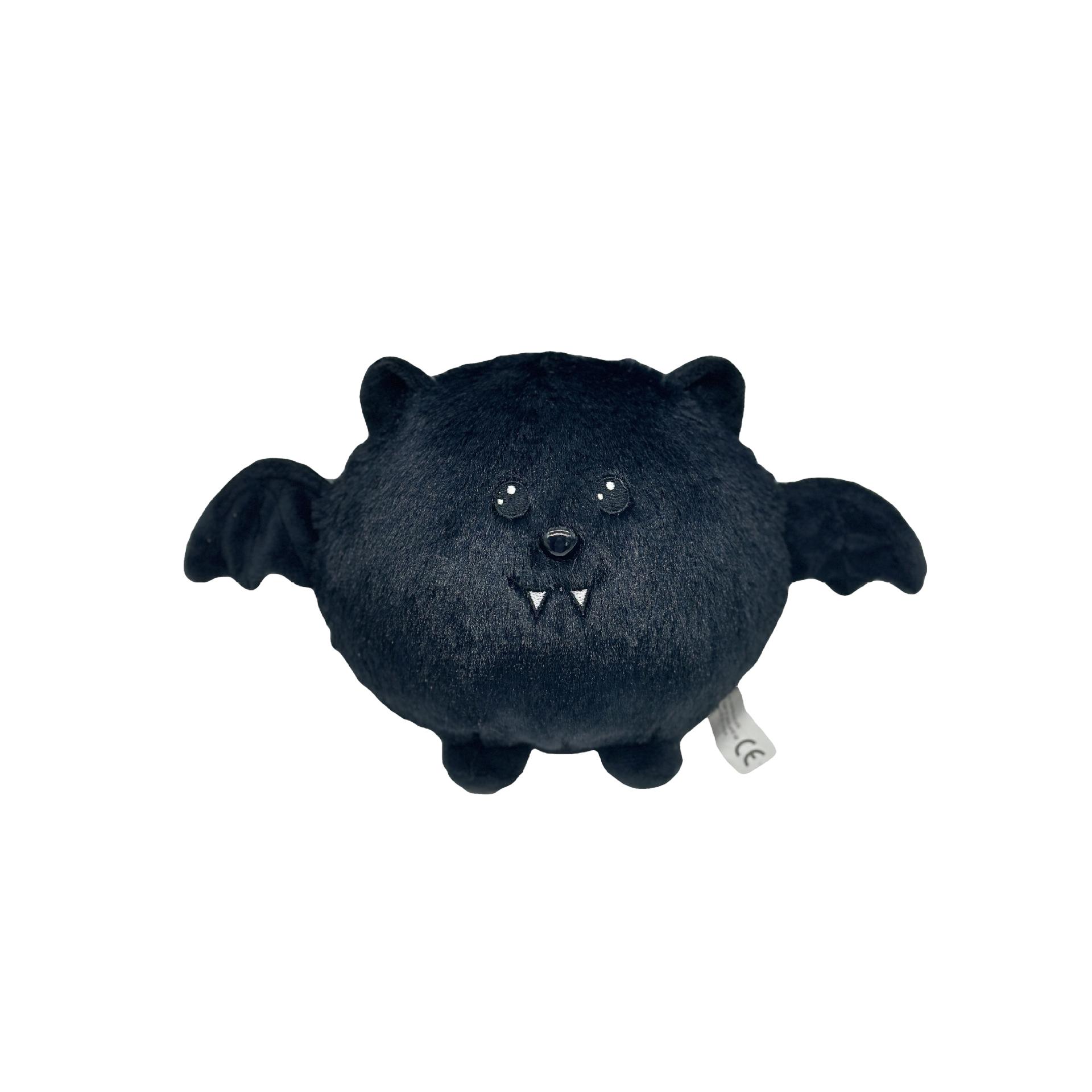 

Милая плюшевая игрушка-кукла в виде тыквы-привидения на Хэллоуин, игрушка-подушка, подарок, декор для дома чёрный