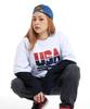 STUFF X Ju Jae-Beom Pixel Dt Logo Layered Long Sleeve T-Shirt Light Gray