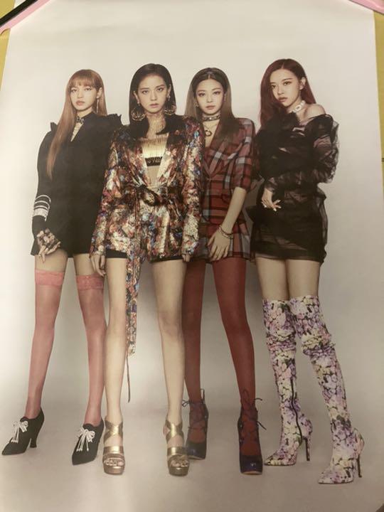 [USED] BLACKPINK square up bonus double-sided poster b