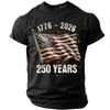 Men's Casual Round Neck Short Sleeve T-Shirt