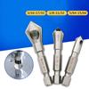 Premium 3pcs Countersink Drill Bit Set With Durable Hex Shank For Wood And Metal