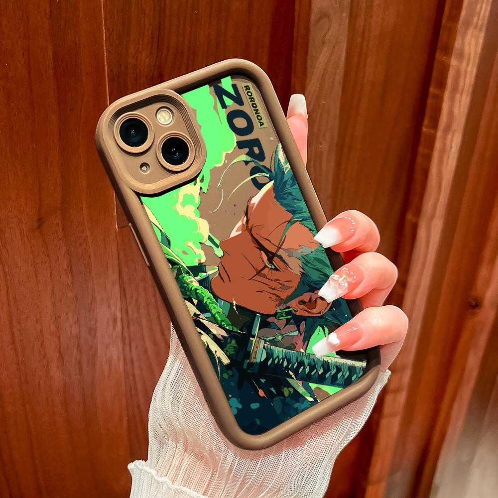 Soft Silicone Square Ladder Printing Pattern Phone Casing Full Cover Camera Shockproof Protection Rubber Case for OPPO Realme