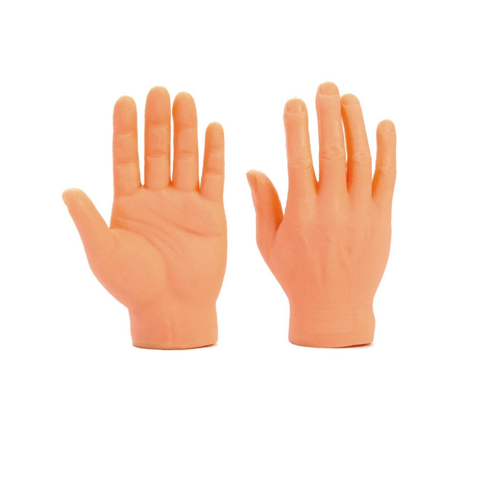 

Новинка Ramidos, забавный забавный набор из 10 шт., куклы на пальце руки One Size бежевый