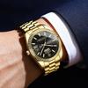 Men's Steel Band Waterproof Luminous Double Calendar Watch: Classic, Simple, and Elegant