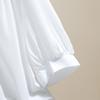 Sybylshe Women's V-Neck Short Sleeve Button-Front Shirt