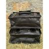 13" ručně vyrobená černá kožená brašna na motorku Saddle Bags sada dvou brašen Cyklistická taška Taška na kolo Best for Him/He