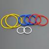 10pcs 2x2 3x3 4x4 5x5 Rubber Band Belt Elastic Cross Section Round Pulley Compatible 85543 85544 85545 85546 for Lego Technic