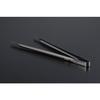 Idea Sekikawa Chopstick-like Tongs, 17.5cm, Black, 15g, Made In Tsubame-Sanjo, Japan
