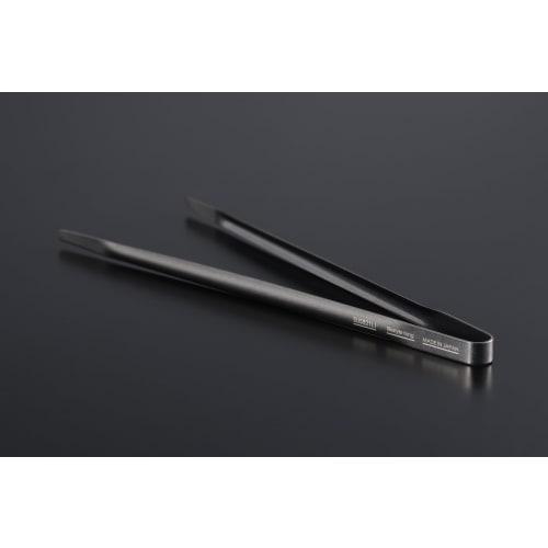 Idea Sekikawa Chopstick-like Tongs, 17.5cm, Black, 15g, Made In Tsubame-Sanjo, Japan