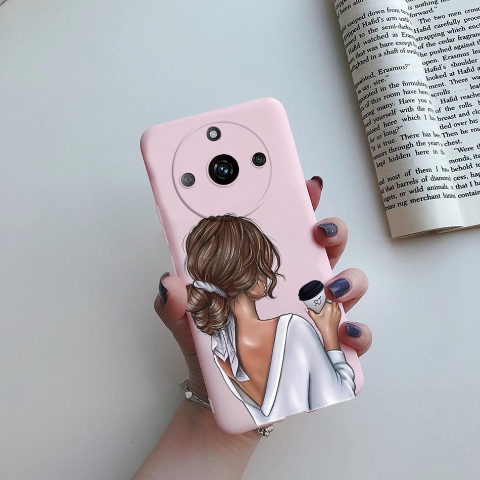 For Realme 11 5G Case RMX3751 Super Mom Baby Fashion Girl Funda Soft Cover For Realme 11 Pro+ Coque Realme11 Pro Plus Phone Case